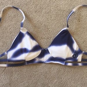 Ripcurl triangle tie dye bikini top